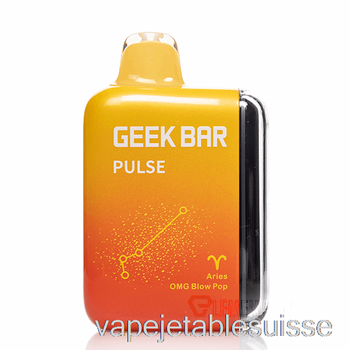 Vape Suisse Geek Bar Pulse 15000 Jetable Omg Blow Pop